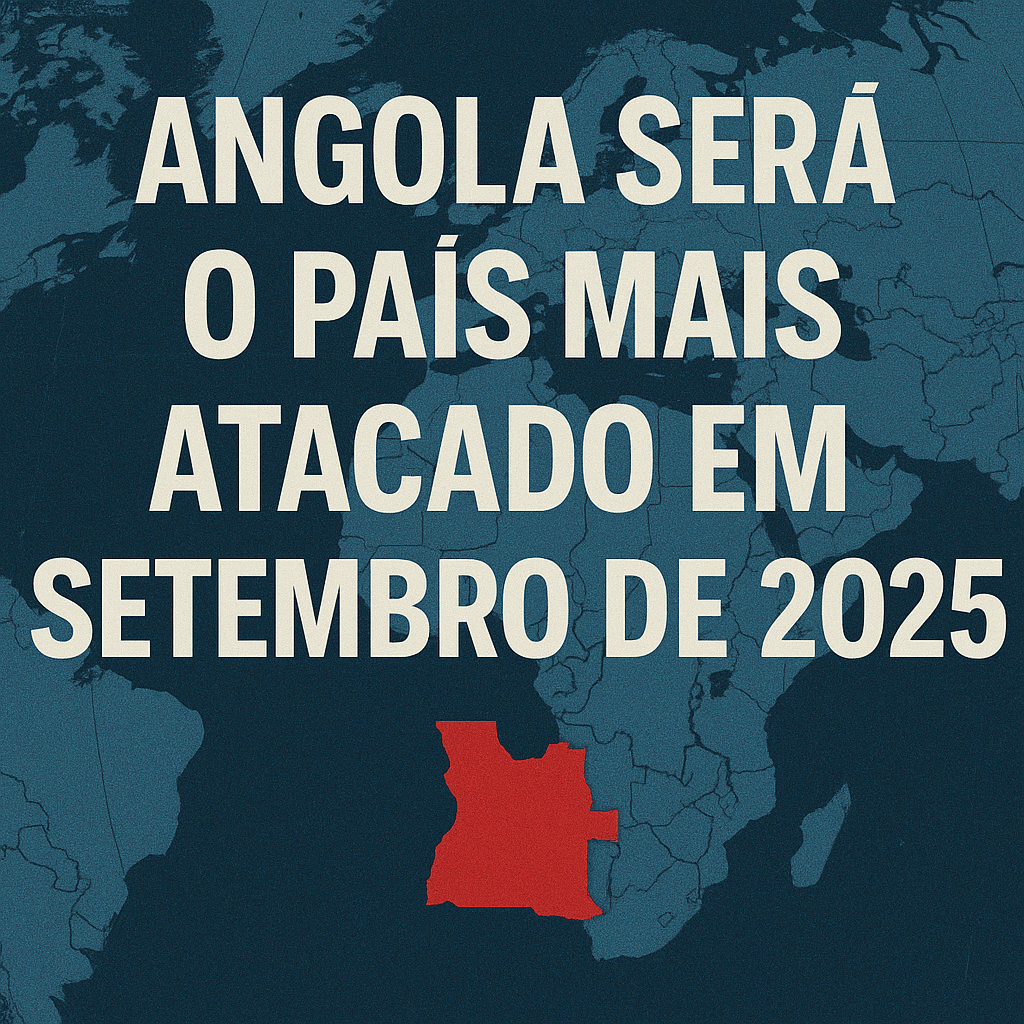 Angola será o país mais atacado em setembro de 2025
